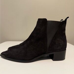 Acne Studios Black Suede Jensen Boot Women’s EU 40 US 10